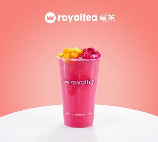 Dragon Fruit & Mango Slush / 超级火龙果